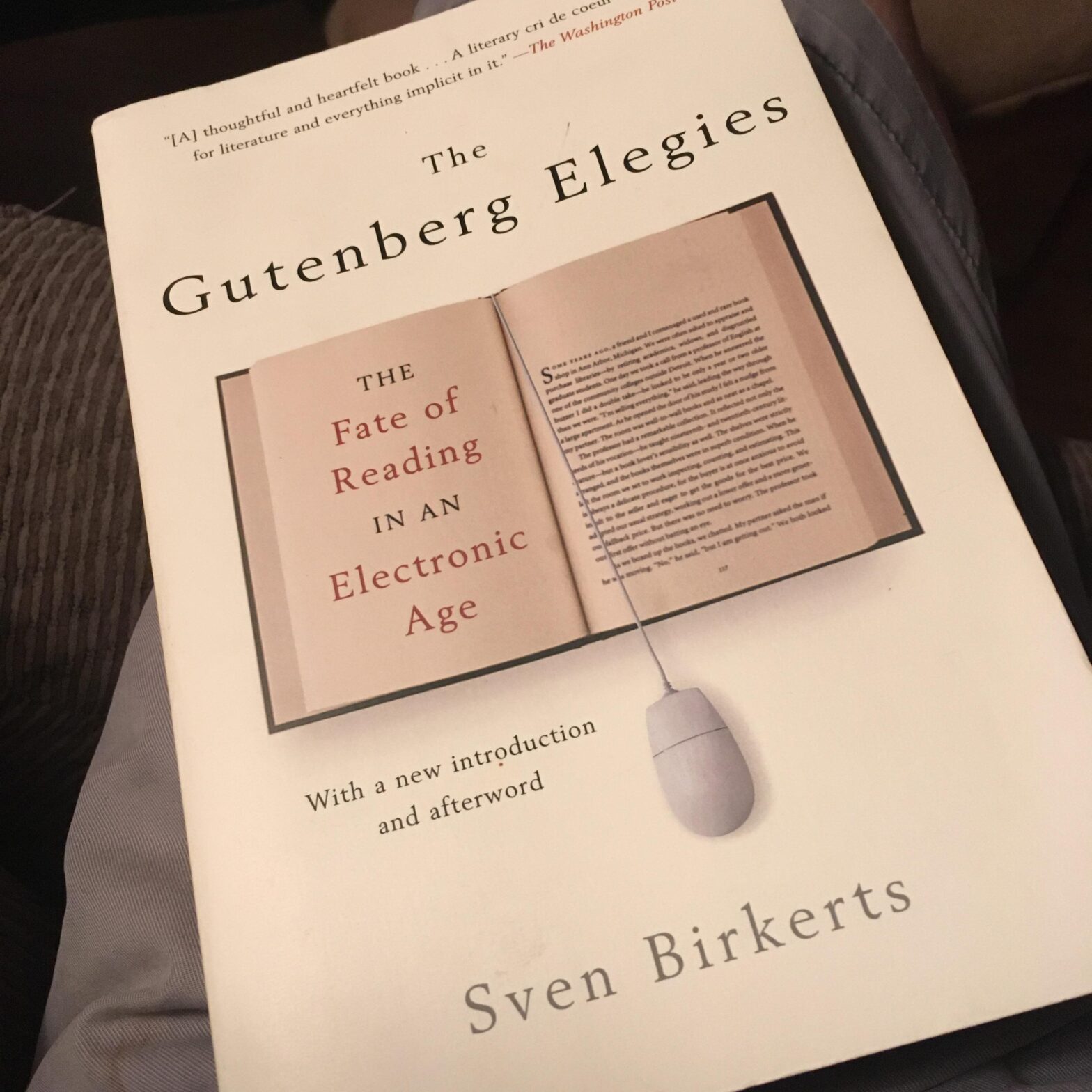 The Gutenberg Elegies